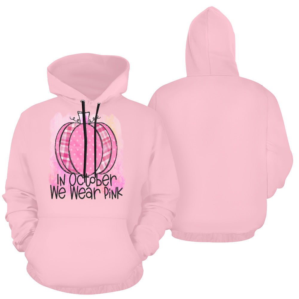 PinkPumpkin All Over Print Hoodie for Unusex (USA Size) (Model H13)