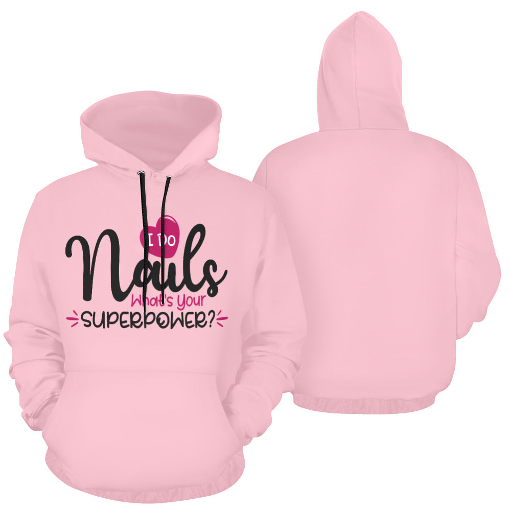 I Do Nails All Over Print Hoodie for Unisex (USA Size) (Model H13)